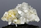 Quartz and Adularia Crystal Association - Norway #177345-2